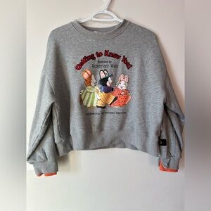 Adorable women’s cropped sweater